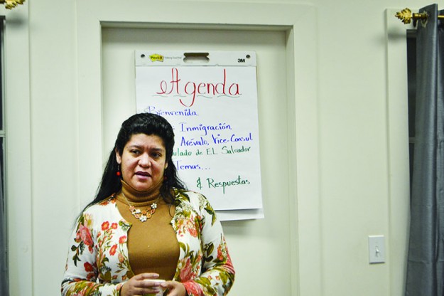 ➥ Michelle Guzmán, conocida activista guatemalteca de Lynn.