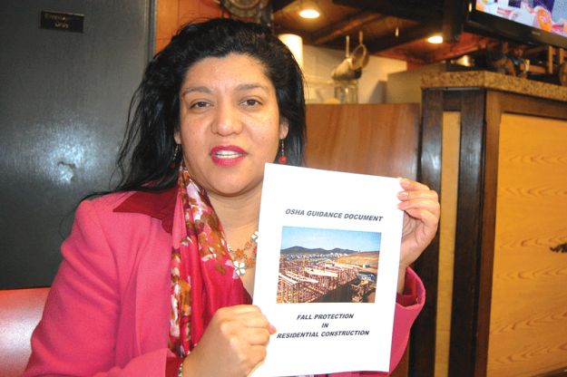 Michelle Guzmán, activista guatemalteca de Lynn habla con El Mundo Boston.