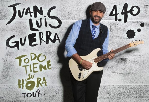 Juan Luis Guerra se presentará el 6 de febrero en el Citi Wang Theater a las 8 de la noche.