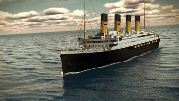 El Titanic II, la réplica proyectada por Blue Star Line que zarpará del puerto de Jiangsu, en China, hacia 2018.