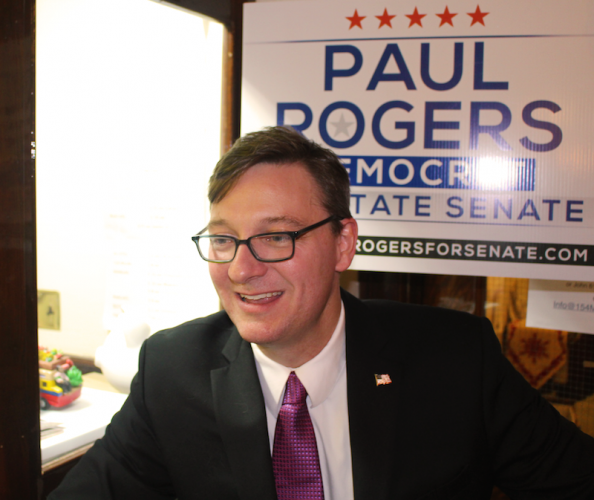 Paul Rogers ha participado notablemente en actividades de East Boston en los últimos dos años.