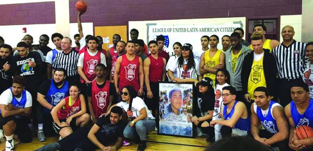 ➥➥ Equipos participantes del Torneo de Basquetbol en homenaje a Eddie Squad.