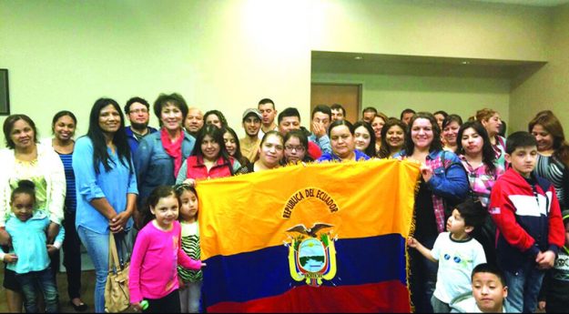 ➥➥ Ecuatorianos unidos por su país.