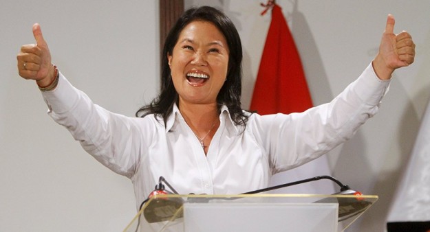 Keiko Fujimori gana elecciones.
