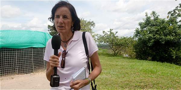 Foto: AFP Salud Hernández-Mora fue vista por última vez el sábado al mediodía en un corregimiento de El Tarra.