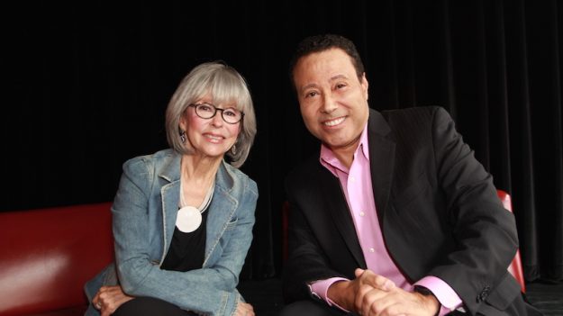 El Mundo Boston’s Tim Estiloz sat down to chat with Hollywood Icon Rita Moreno. Photo: Ciro Valiente.