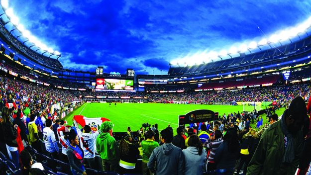 El domingo 12 de junio Brasil y Perú se midieron en el Gillette Stadium, encuentro en el que la selección peruana se llevó la victoria. Foto: Javier Rojo.