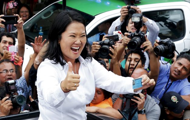 Keiko Fujimori obtuvo el 49.48% en votos