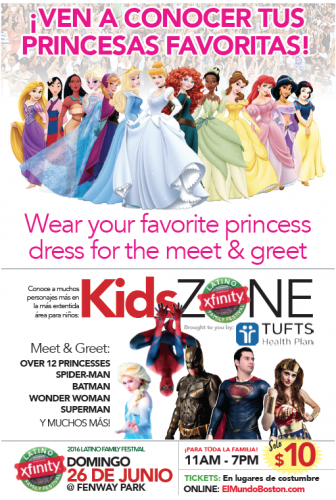 Princesas Latino Family Festival 2016