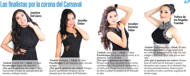 Carnaval Salvadoreno