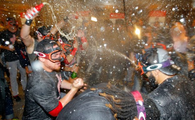Los Red Sox ganaron la división Este de la Liga Americana.