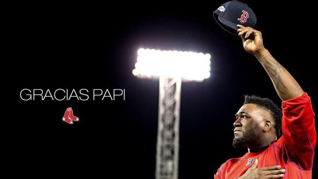 El toletero dominicano se retira como una leyenda de una ciudad amante del deporte. Foto: Boston Red Sox.