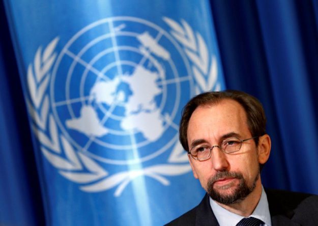 Zeid Ra’ad al Hussein, Alto Comisionado de Naciones Unidas para los Derechos Humanos. Foto: Reuters.