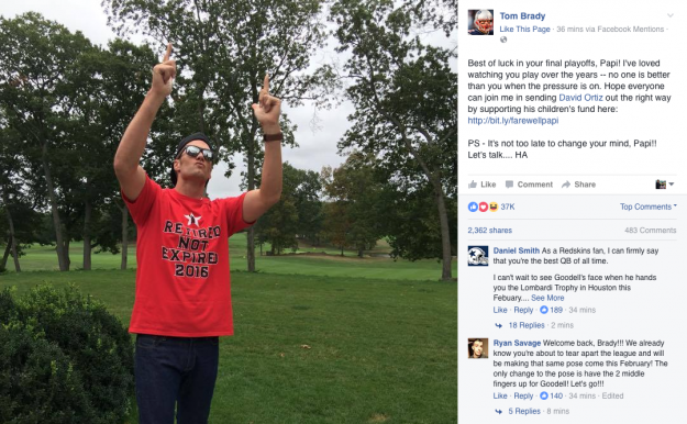 Tom Brady - Big Papi