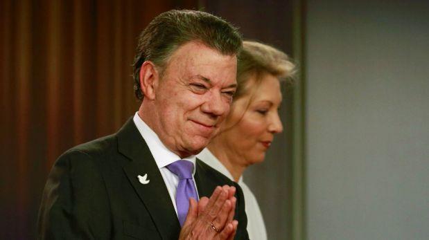 Juan Manuel Santos, presidente de Colombia galardonado con el Premio Nobel de la Paz (Foto: Reuters).