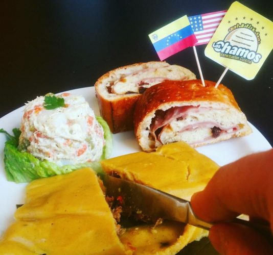 Los Chamos Venezuelan Cuisine pondrán el sabor venezolano en el Amanecer Gaitero.