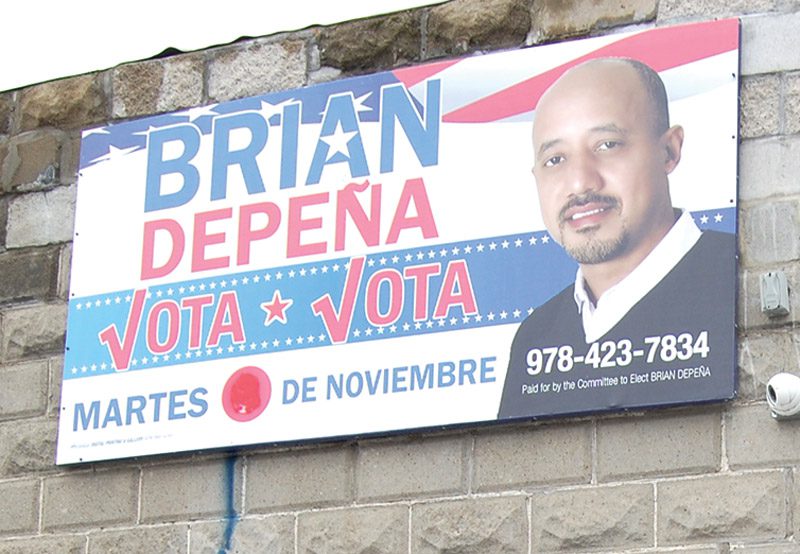 En el ojo de las elecciones en Lawrence, Brian de Peña se destapa