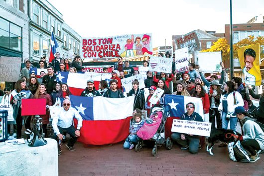 Boston se solidariza Con Chile