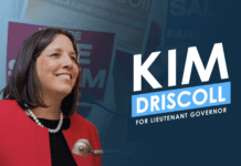Alcaldesa Kim Driscoll sigue su campaña para vicegobernadora