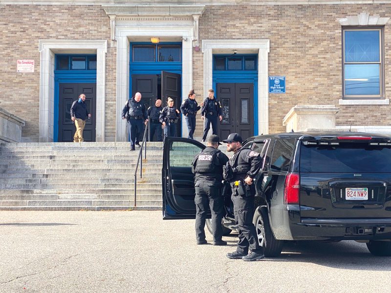 Police arrive at school for incident