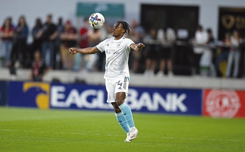 DeJuan Jones jugador de el New England Revolution