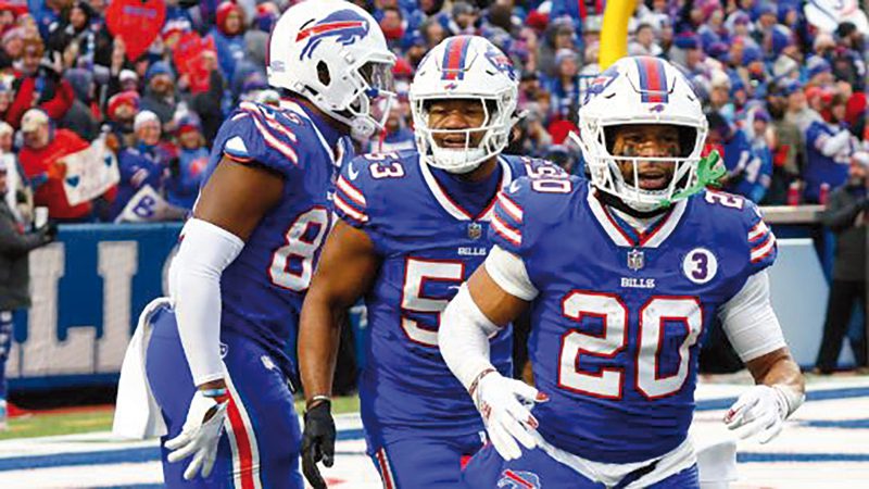 Jugadores de los Bills