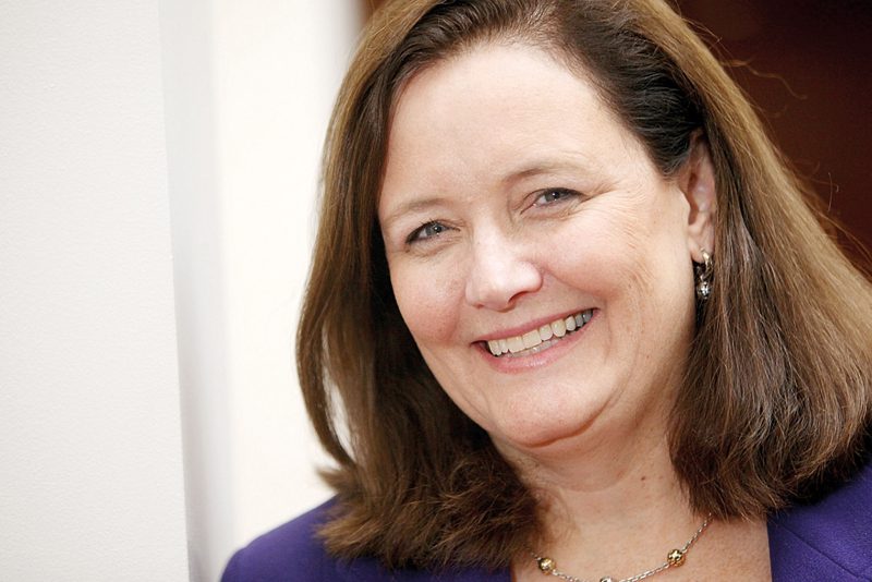 (010510 Boston, MA) Kate Walsh is the new leader of Boston Medical Center, Tuesday, January 05, 2010. Staff photo by Angela Rowlings. (Photo by Angela Rowlings/MediaNews Group/Boston Herald via Getty Images)