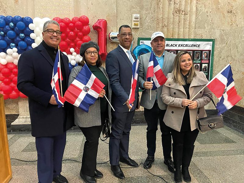 Dominicanos de fiesta por su Independencia.