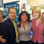 Con reconocidos activistas puertorriqueños como Gladys Vega y Juan Vega.