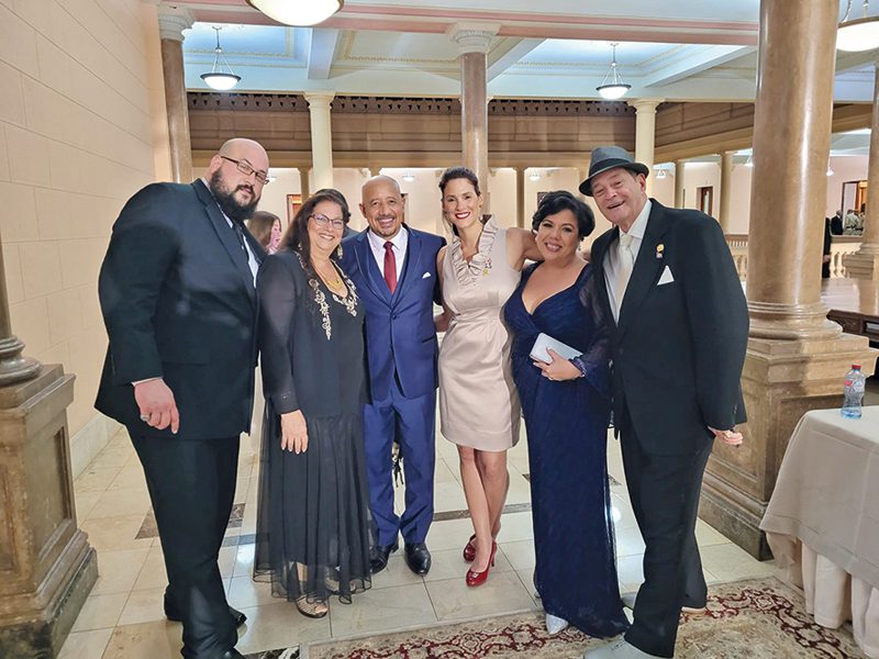 La concejal Ana Levy en sus diferentes actividades en Lawrence.