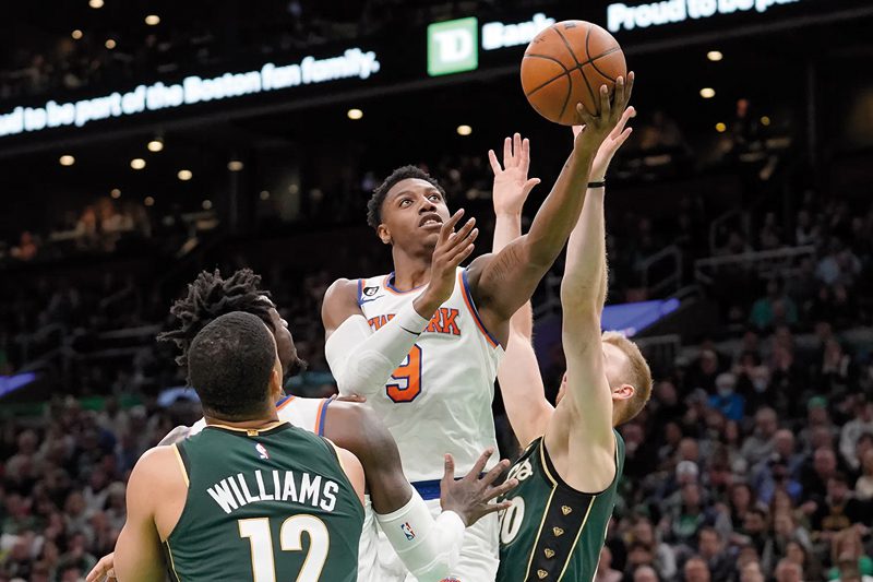 ¡Por poco! Horford falla y los Knicks se imponen en Boston