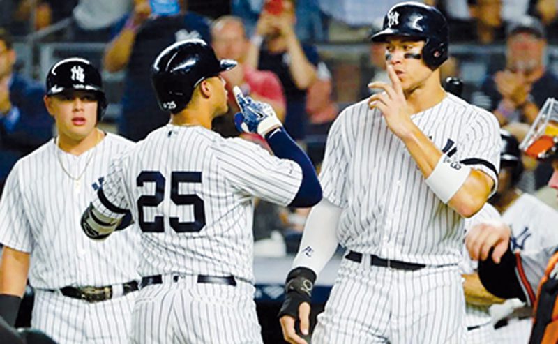 Jugadores de New York Yankees