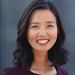 Michelle Wu alcaldesa de Boston.
