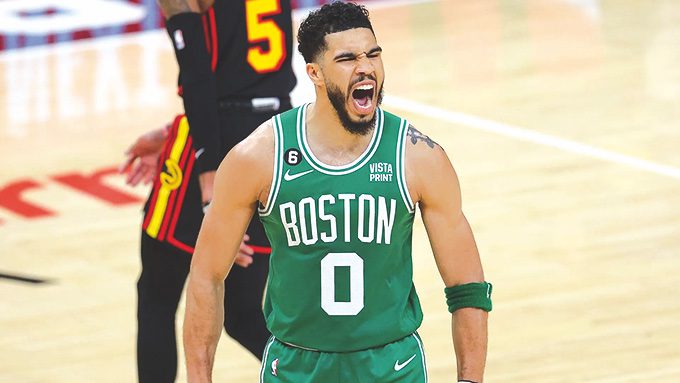 Jayson Tatum jugador de los Celtics