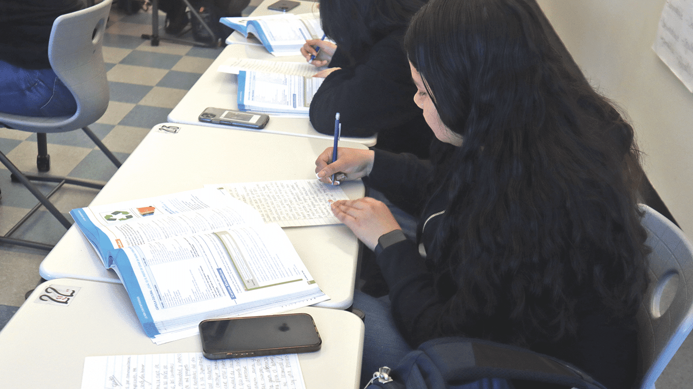 Estudiantes de la high school de Chelsea