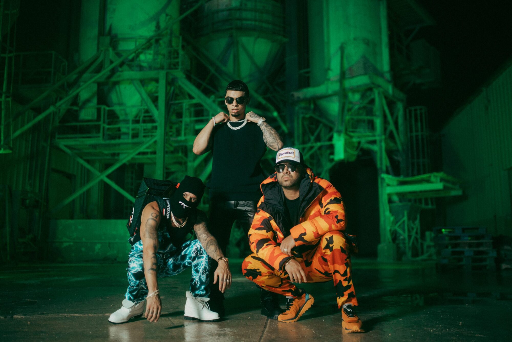 Alexis, Hozwel, y Wisin promo