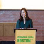 Michelle Wu at the Big Night Live We Are Boston event
