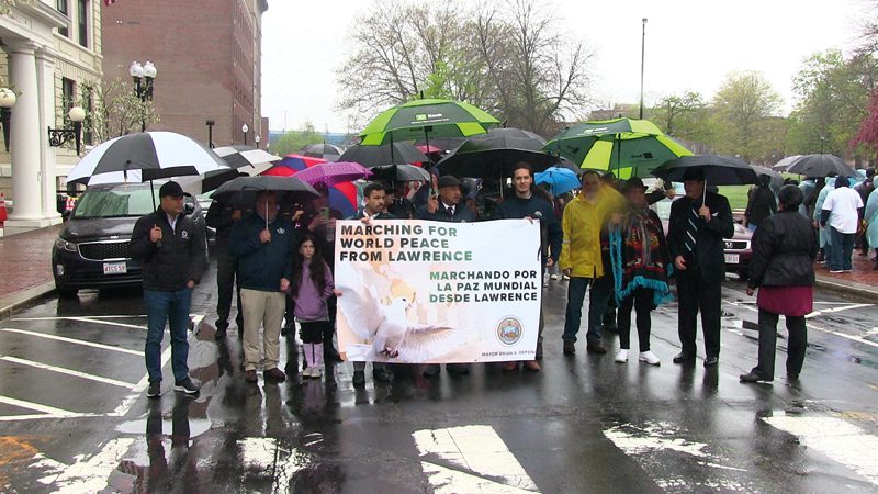 Marcha por la Paz Lawrence 