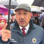 Brian A. DePeña en Marcha Por La Paz Lawrence