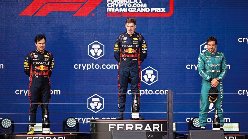 Max Verstappen Gana en Miami