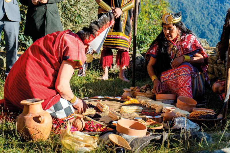 Aniversario de Machu Picchu como una de la maravilla