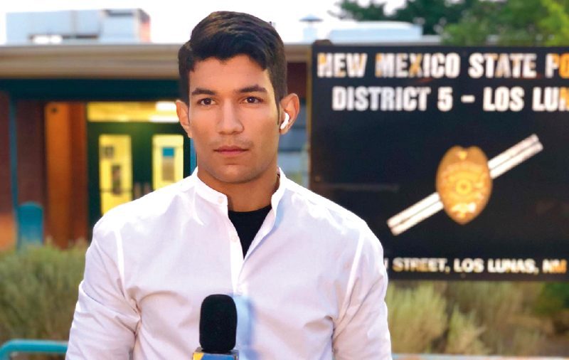 Angel Salcedo nuevo reportero canal 5