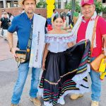 celebrando Colombia en Boston