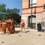 Peruanos celebran independencia en Boston