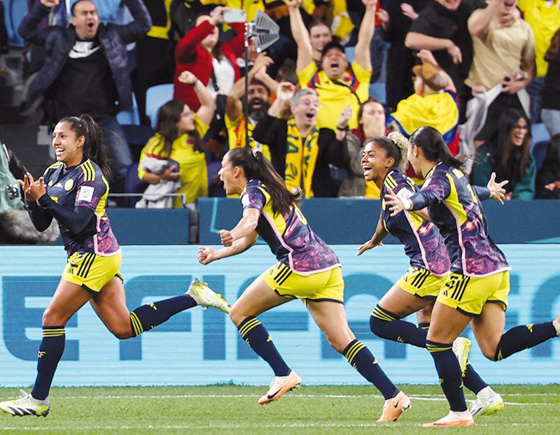 Colombia 2
Alemania 1
¡Triunfo rimbombante
e histórico!