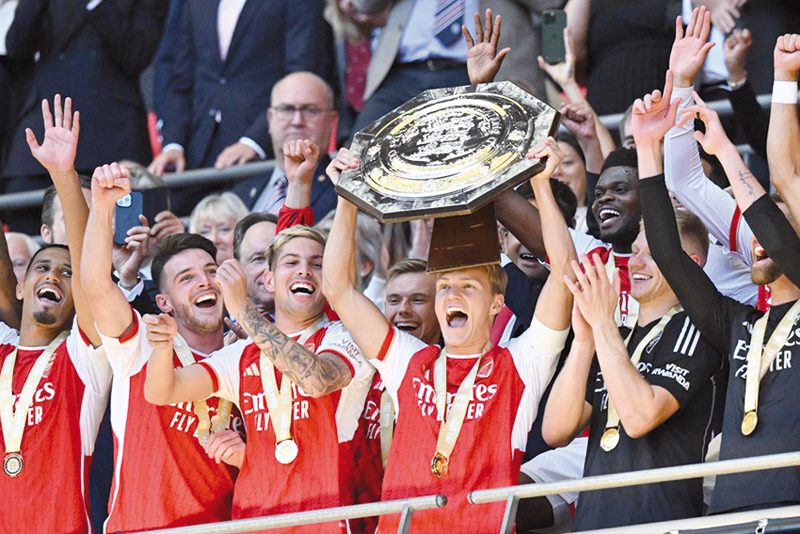 Arsenal Arrebata a Manchester City en Community Shields
