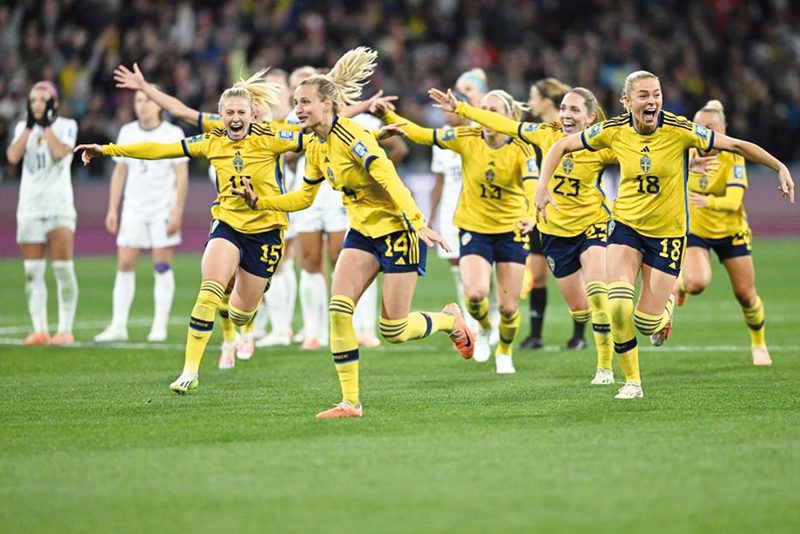 Suecia derrota a Estados Unidos