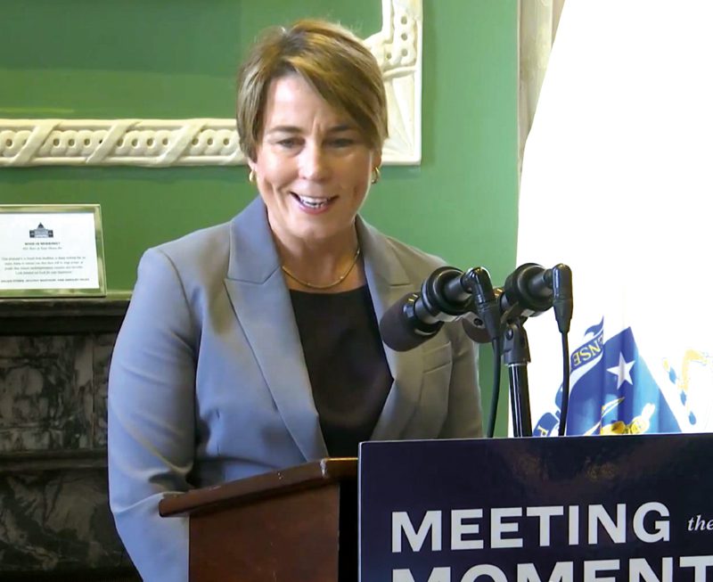 Gobernadora Maura Healey