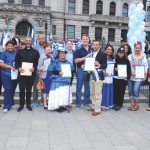 Worcester se vistió de los colores centroamericanos