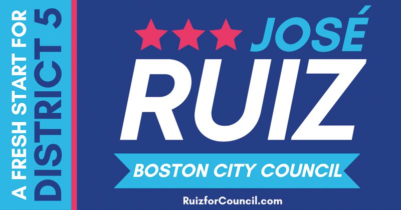 José Ruiz para concejal logo